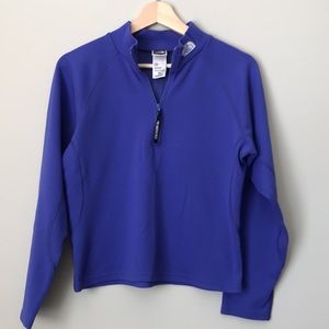 The North Face | Bluish/Purple Semi Cropped Quarter Zip, S